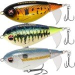 TRUSCEND Double Tail Swimbaits Fishing Lure Kit
