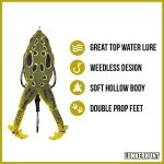 Lunkerhunt Realistic Frog Lure for Bass Fishing