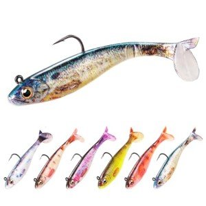 6 Soft Plastic Lures for Bass Fishing