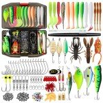 TRUSCEND Fishing Lure Kit for Freshwater and Saltwater