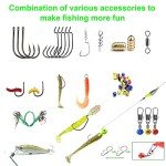 437-Piece Fishing Lures Kit for Freshwater & Saltwater