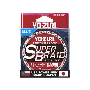 Yo-Zuri 150 yd Floating Braid Fishing Line - Blue