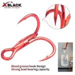 XBLACK 5PCS Hard Fishing Lures Set 4.6