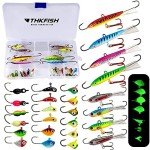 Thkfish® 26-Piece Ice Fishing Jigs Set