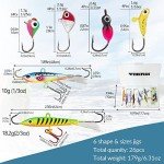 Thkfish® 26-Piece Ice Fishing Jigs Set