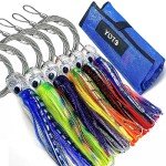 Trolling Lure Kit for Deep Sea Fishing, 6 Pack