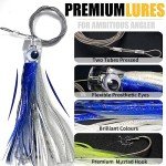 Trolling Lure Kit for Deep Sea Fishing, 6 Pack
