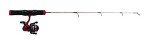 Shakespeare 28" Fuel Ice Fishing Combo - Red