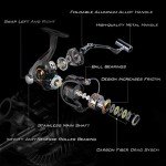 Sougayilang Ultralight Spinning Reel for Bass Fishing
