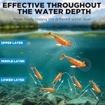 PLUSINNO Pre-Rigged Fishing Lures with Spinner