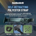 BoatBuckle Retractable Rod Tie-Downs - 2 Pack