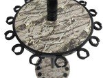 Camo Round Floor Rack for 15 Fishing Rods