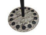 Camo Round Floor Rack for 15 Fishing Rods