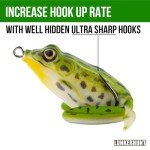 Lunkerhunt Frog Lure - Realistic Topwater Fishing