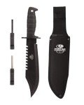 Mossy Oak Tactical Bowie Knife with Sheath & Accessories
