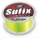 Sufix Elite 6 lb Yellow Fishing Line - 330 YD