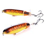 HENGJIA Bass Fishing Lures Kit with Rotating Tail