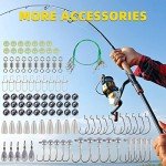 GOANDO 302-Piece Fishing Lures Kit with Tackle Box