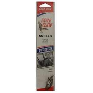 Eagle Claw Snelled Hooks - 147-2 Model