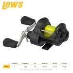 Lews Signature Series Crappie Reel - Black