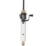 Attwood PVC Rod Holder Storage, 9-Inch White