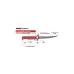 BUBBA Interchangeable Blade Fishing Knife with Grip