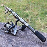Sougayilang Telescopic Fishing Rod and Reel Combo