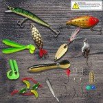 Comprehensive Fishing Lures Kit for Bass & Trout
