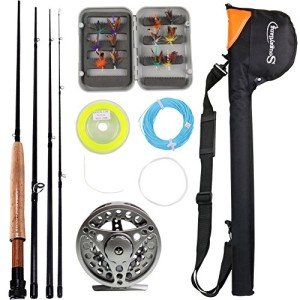 Sougayilang Fly Fishing Rod and Reel Combo Kit
