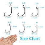 110-Piece Portable Bass Worm Hook Set