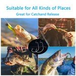 110-Piece Portable Bass Worm Hook Set