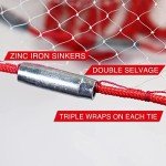 3ft Zinc Sinker Cast Net by BasicGear
