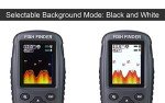 Wireless Fish Finder with Depth and Temperature Display