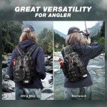 Ghosthorn Fishing Backpack with Rod Holder