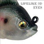 Pulse Tail Bluegill Soft Plastic Jig for Fishing