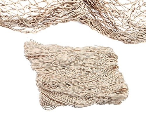 Nautical Cotton Fish Net Decorations for Parties