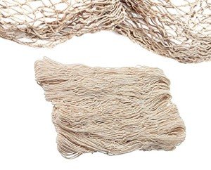 Nautical Cotton Fish Net Decorations for Parties