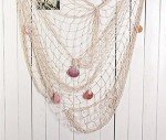 Nautical Cotton Fish Net Decorations for Parties