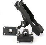 Adjustable Fishing Rod Holder 2-Pack – Black