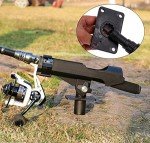 Adjustable Fishing Rod Holder 2-Pack – Black
