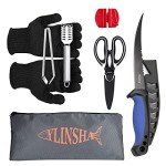 7-Piece Fishing Knife and Cleaning Kit