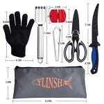 7-Piece Fishing Knife and Cleaning Kit