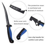 7-Piece Fishing Knife and Cleaning Kit