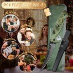 Dragon Riot 5" Black Stainless Fishing Fillet Knife