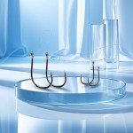 500pcs Fishing Hooks Set - Freshwater & Saltwater