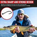 Freshwater Fishing Hooks for Bass, Trout, Crappie