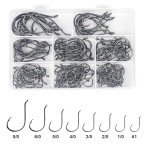 UCEC Strong Offset Circle Fishing Hooks Set