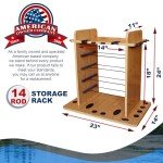 Rush Creek 14 Fishing Rod and Tackle Holder
