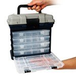 Sougayilang Portable 4-Layer Fishing Tackle Box
