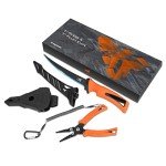 KastKing 7" Fishing Pliers & Fillet Knife Set